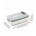 Electric Lunch Box With Stainless Steel Container Smart Rechargeable Insulated Lunch Container Food Warmer Compact For Office