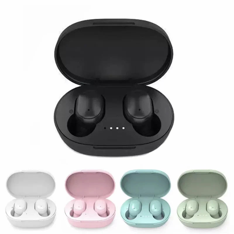 TWS Wireless Earbuds with Charging Case – Bluetooth, Bass Sound