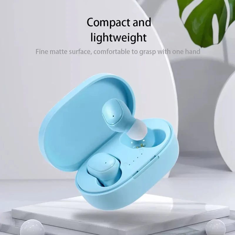 TWS Wireless Earbuds with Charging Case – Bluetooth, Bass Sound