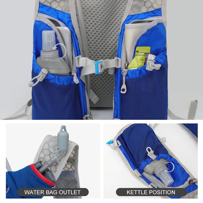 5L Ultralight Running Hydration Vest with Water-Bag Options