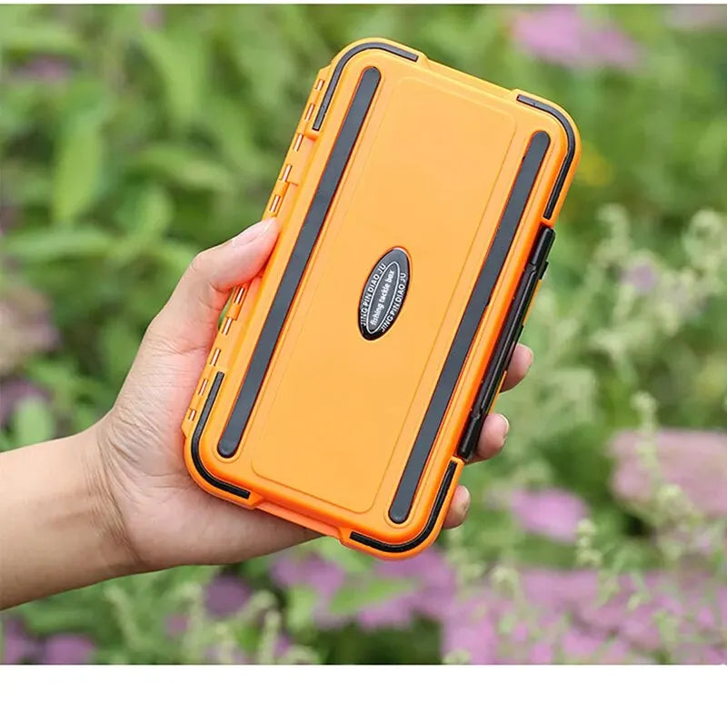 Waterproof Fishing Tackle Box for Hooks & Lures