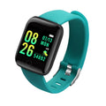 Bluetooth Smartwatch with Fitness Tracking & Music Control