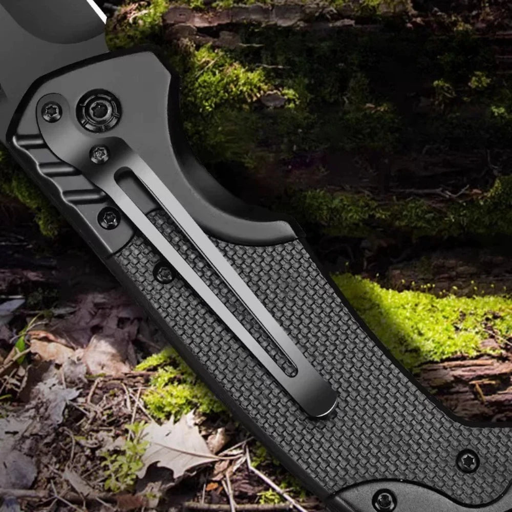 Multifunctional Folding Pocket Knife – High-Hardness Blade for Camping & Outdoor Use