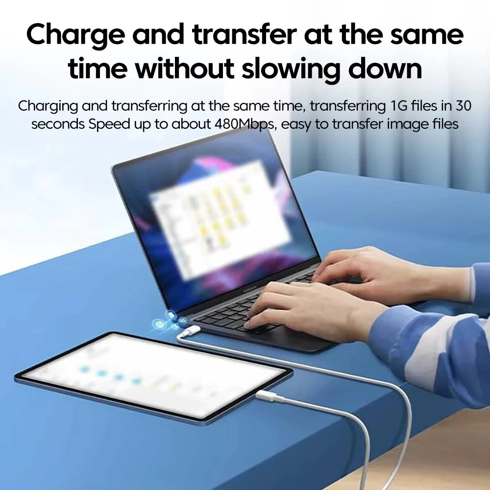 120W USB-C Fast Charging Cable – 3-Pack