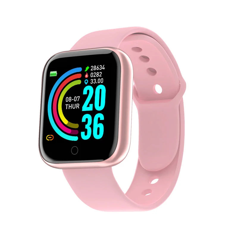 D20 Multifunctional Smart Watch – Bluetooth, Fitness & Call Alerts