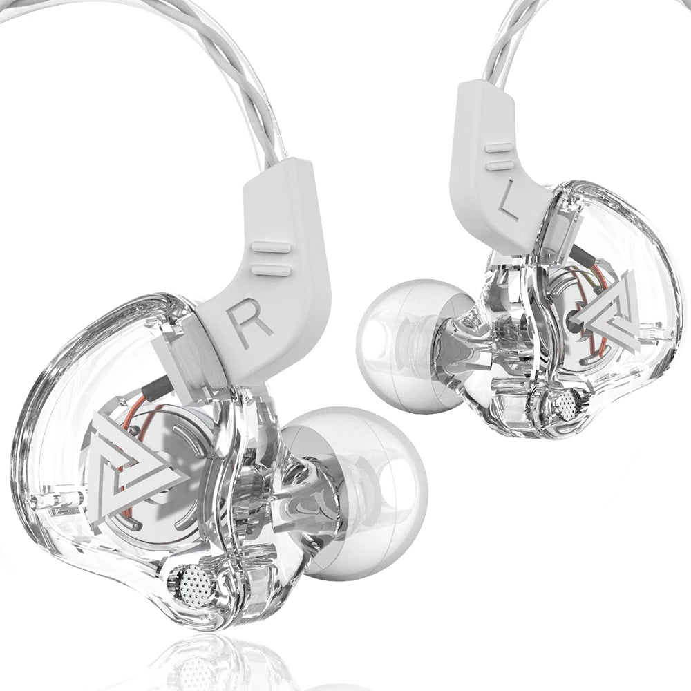 QKZ AK6 Wired Earphones – Deep Bass HiFi In-Ear Headphones