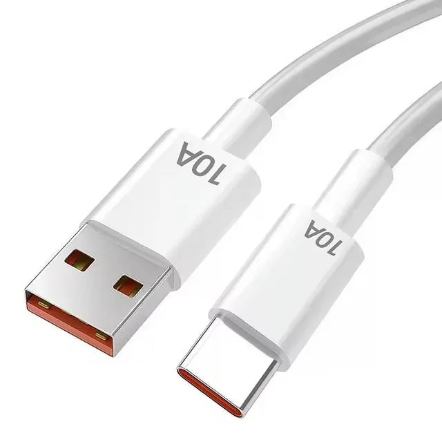 120W USB to USB-C Fast Charging Cable – Super Fast Charge for Android Devices