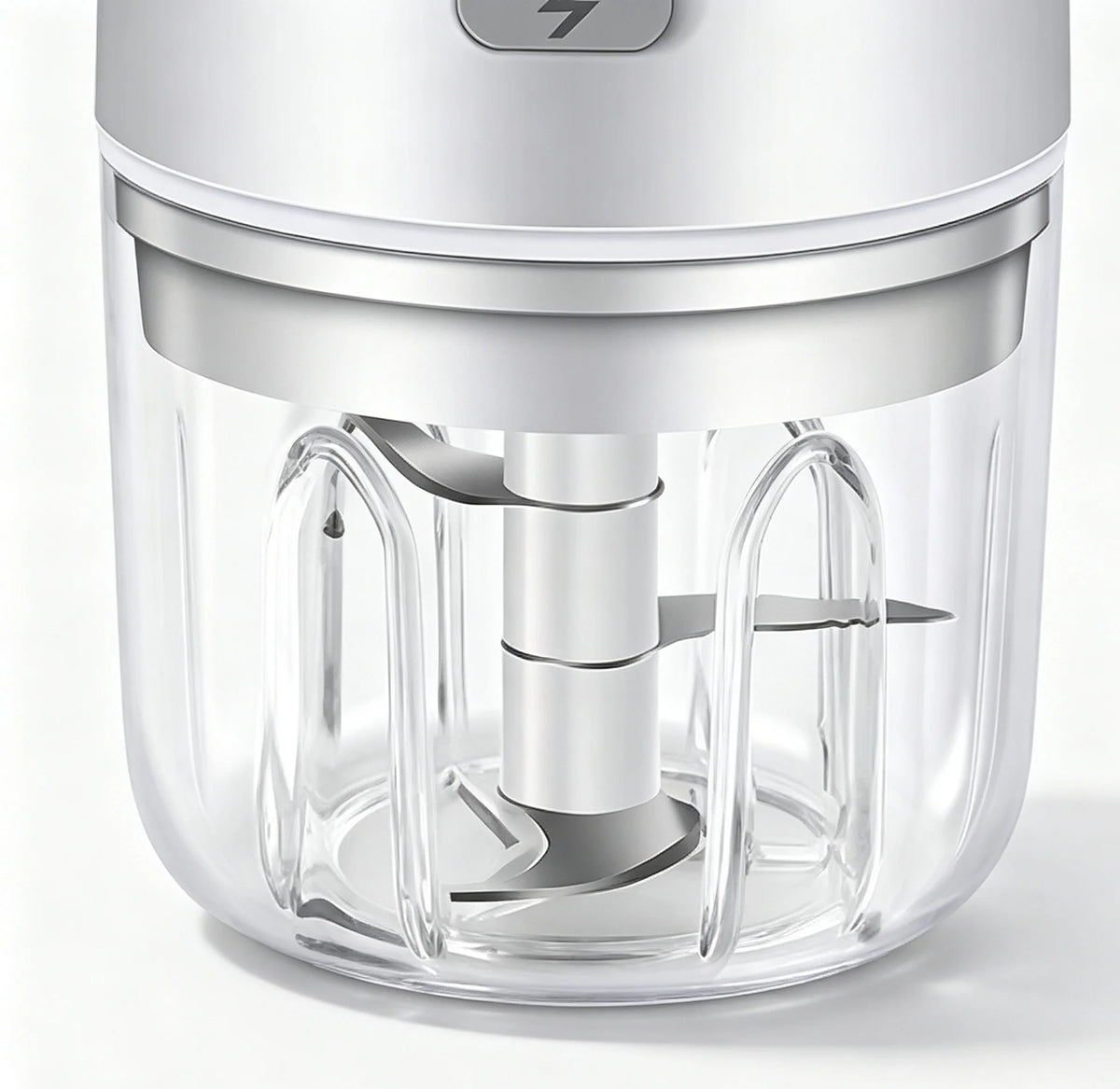 250ml USB Rechargeable Compact Electric Mini Food Processor Portable Grinder For Garlic Onion Vegetables Spices Baby Food Househ