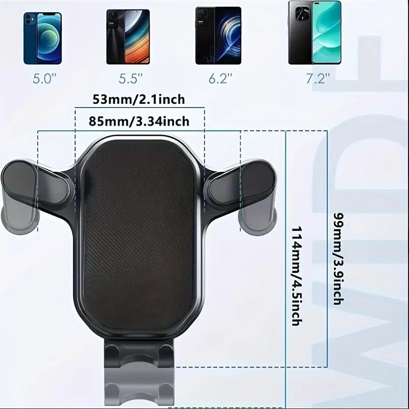 Car Air Vent Phone Holder with Clip Mount