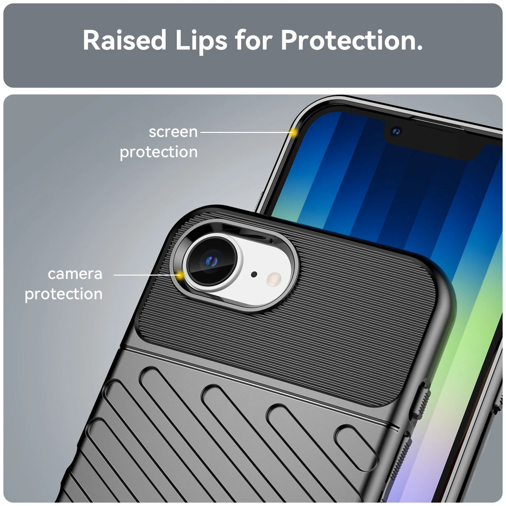 iPhone 16 Series Luxury Silicone TPU Case – Slim & Protective