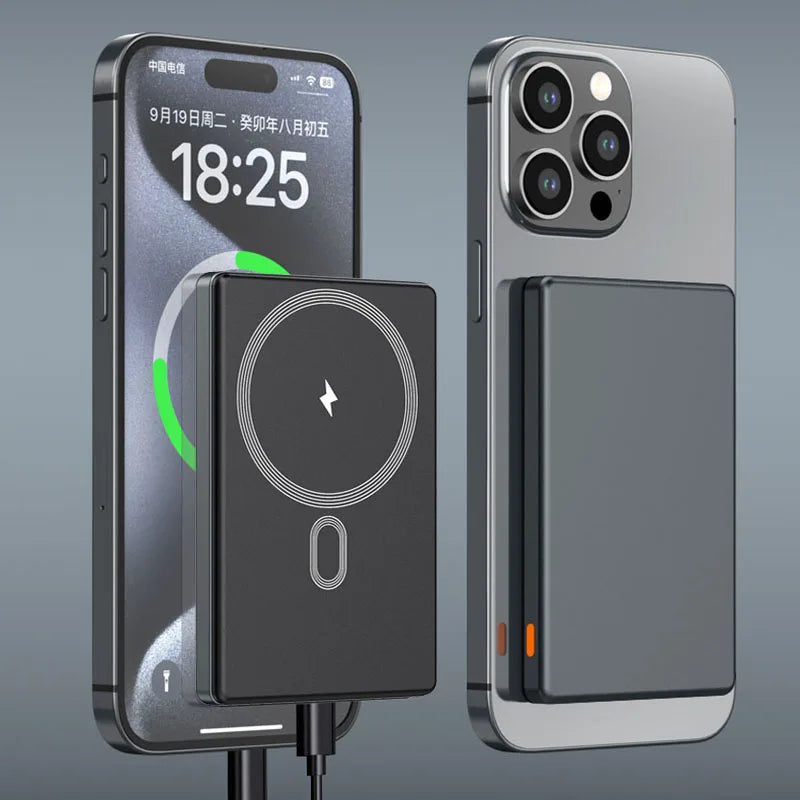 Ultra Slim Wireless Power Bank PD20W Fast Charging 5000mAh / 10000mAh