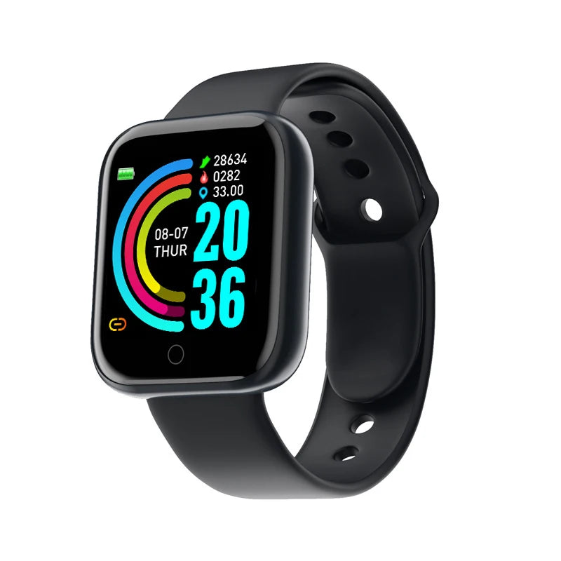 D20 Multifunctional Smart Watch – Bluetooth, Fitness & Call Alerts