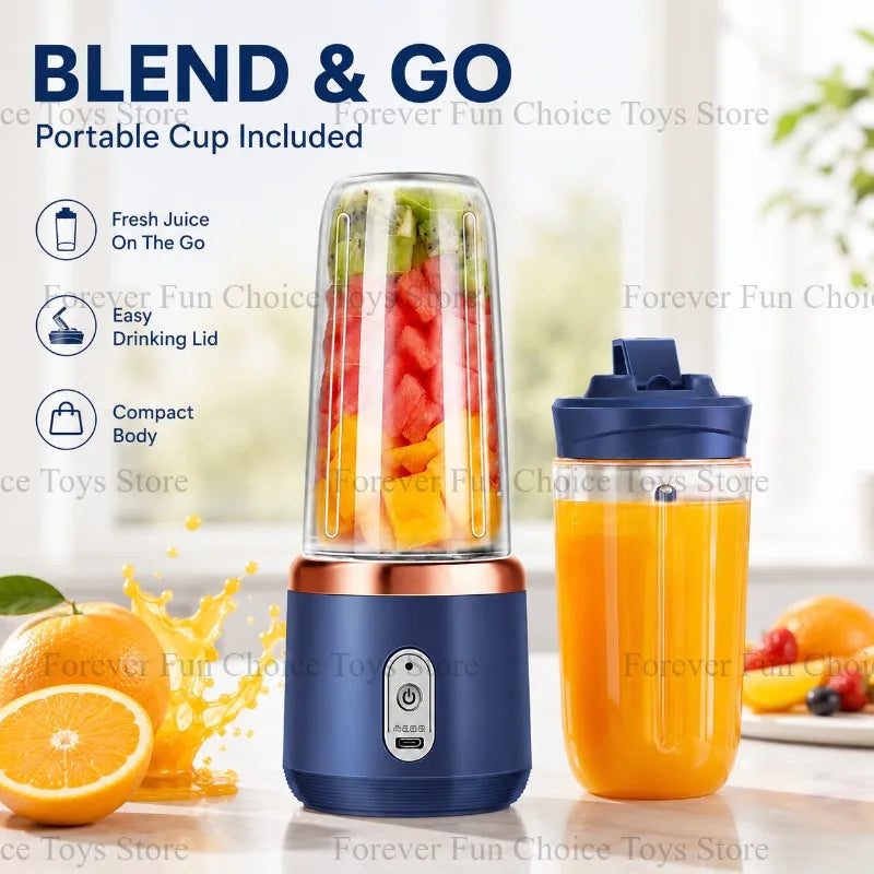Portable Rechargeable Electric Juicer Cup