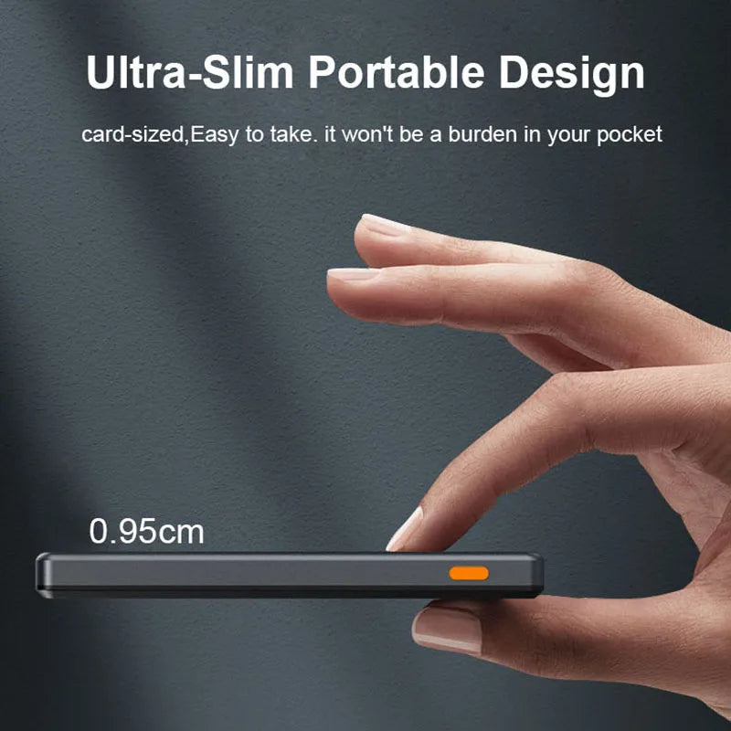 Ultra Slim Wireless Power Bank PD20W Fast Charging 5000mAh / 10000mAh