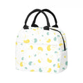 Fruits Juicy Sustainable Insulated Lunch Bag Side Pocket Waterproof Reusable Office Easy Clean Design for Work School Picnics