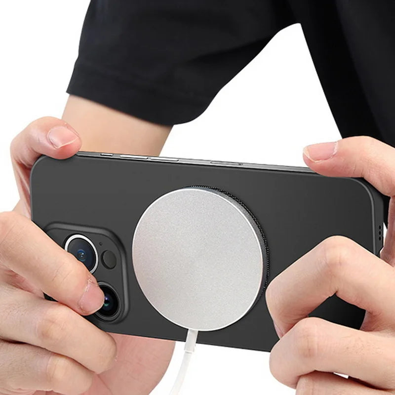 Ultra-Thin Matte Magnetic iPhone Case – Fits iPhone 14 to 17