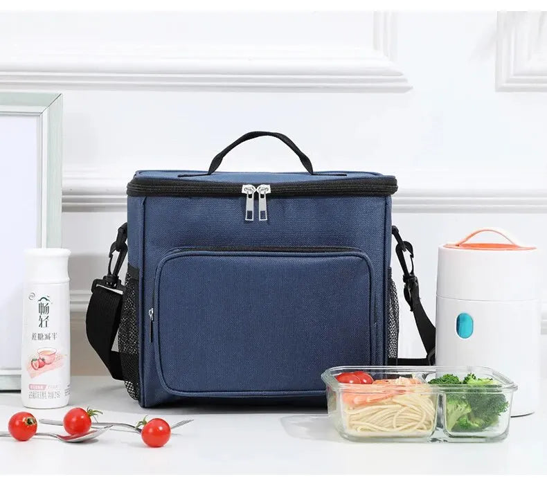 Insulated Lunch Bag Large Lunch Bags For Women Men Reusable Lunch Bag With Adjustable Shoulder Strap