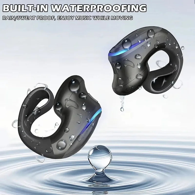Bone Conduction Clip Sport Earbuds