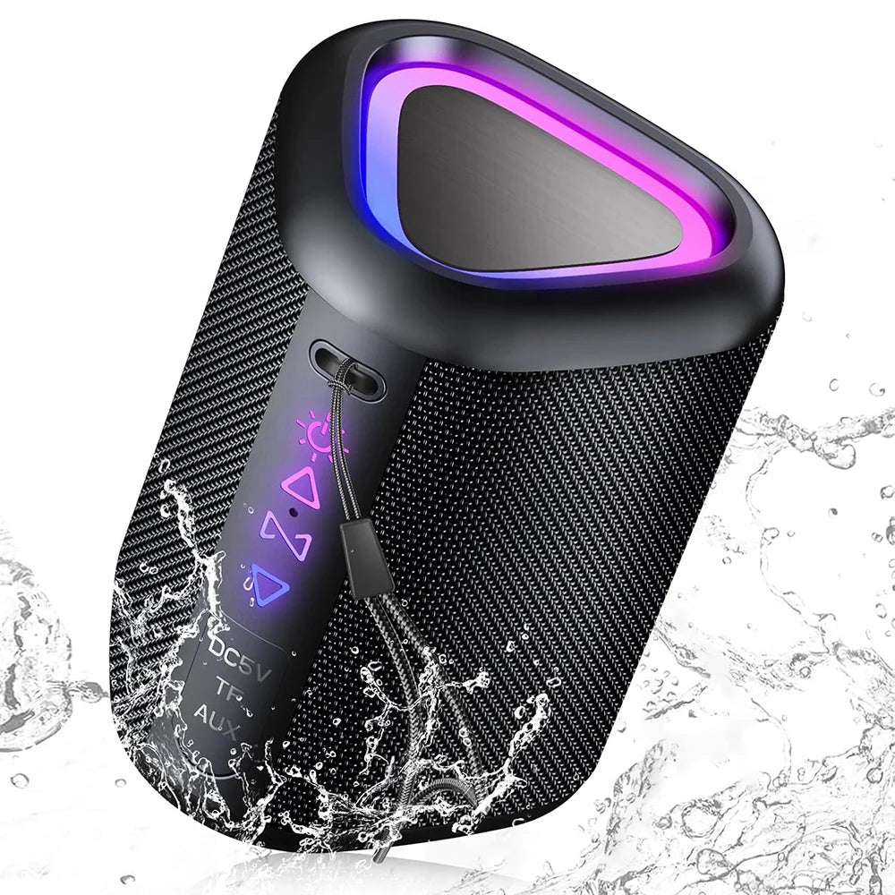 IPX7 Waterproof Portable Bluetooth Speaker – 24-Hour Playtime