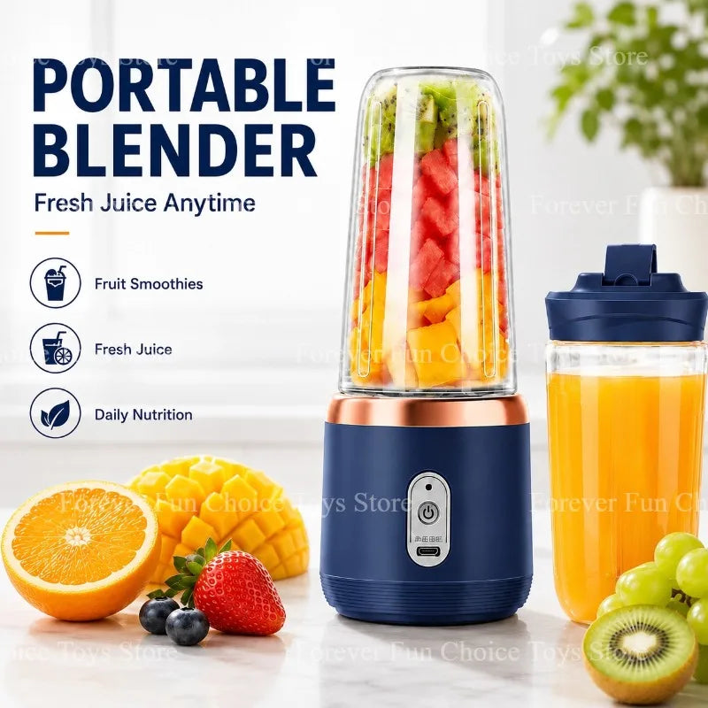 Portable Rechargeable Electric Juicer Cup