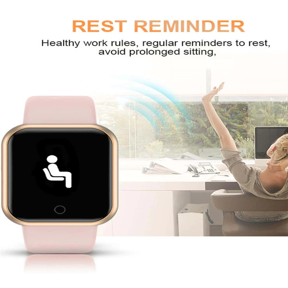 D13 Smart Fitness Watch – Sleep, Steps & Heart Rate Tracker