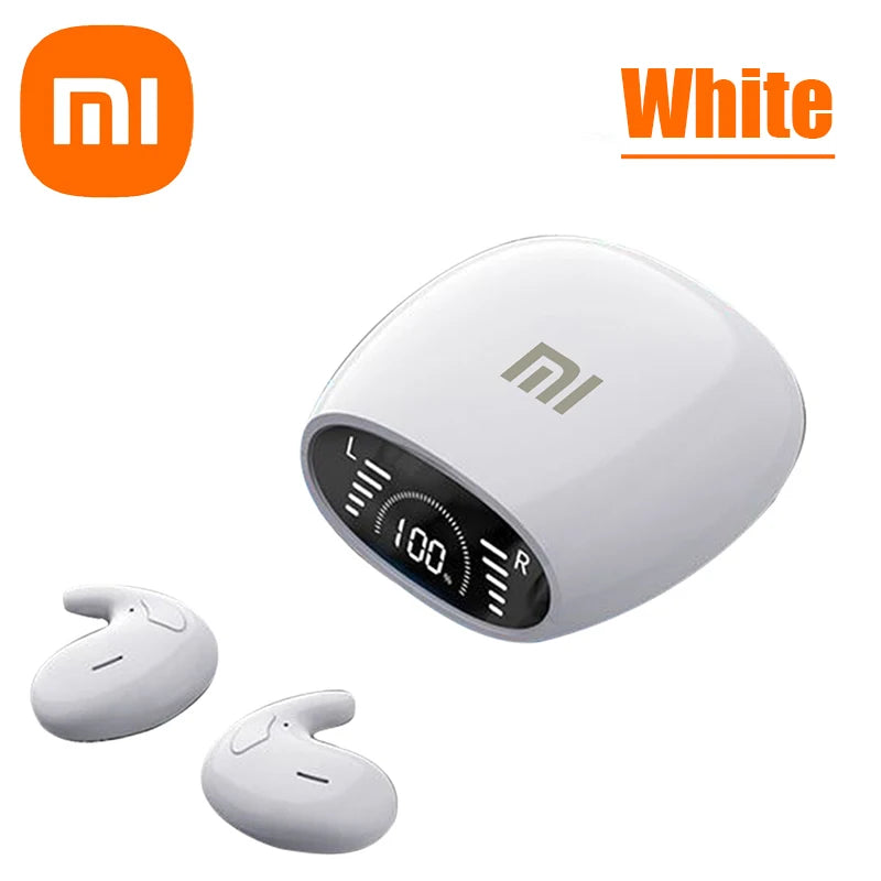 Low-Profile Bluetooth Sleep Earbuds with Charging Case
