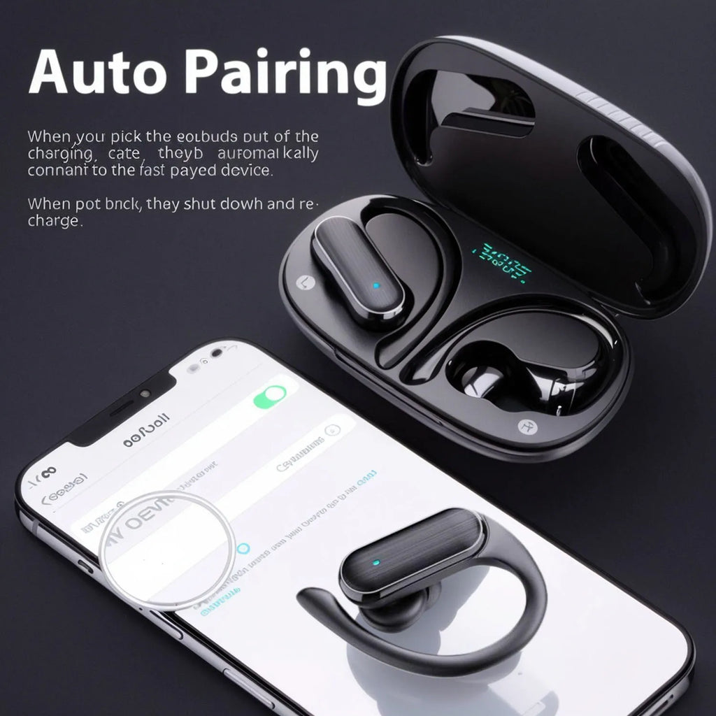 A520 Wireless Bluetooth Earbuds – True Wireless with Charging Case