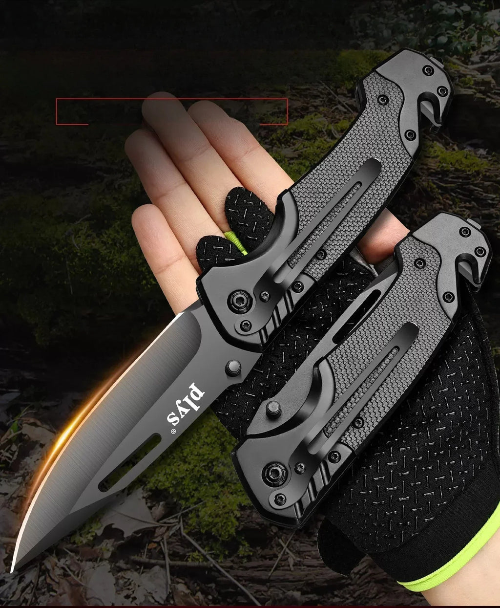 Multifunctional Folding Pocket Knife – High-Hardness Blade for Camping & Outdoor Use