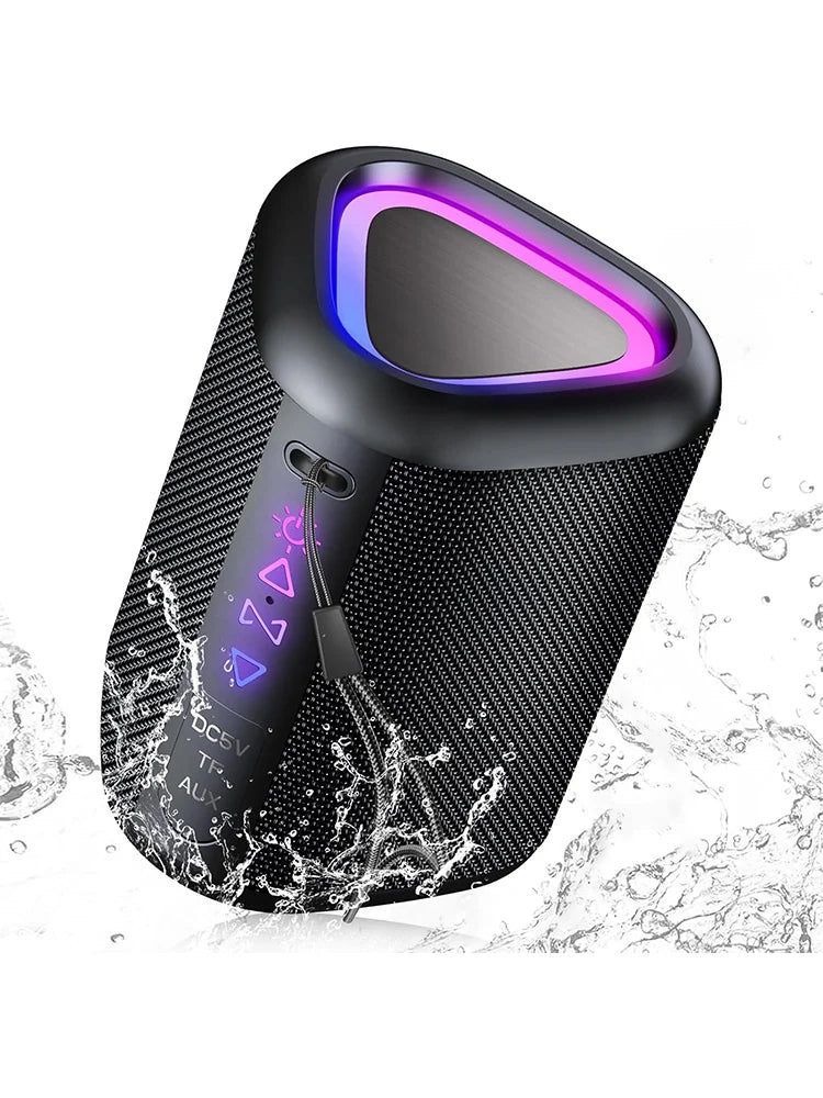 IPX7 Waterproof Portable Bluetooth Speaker – 24-Hour Playtime