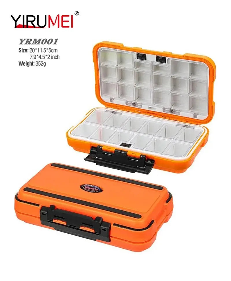 Waterproof Fishing Tackle Box for Hooks & Lures