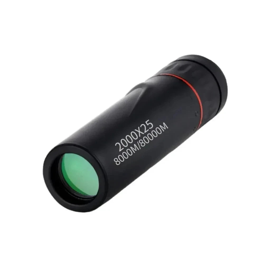 8x Portable Monocular Telescope with Phone Holder