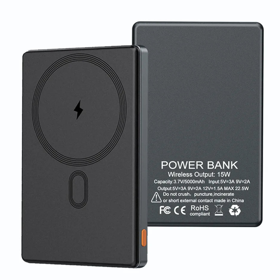 Ultra Slim Wireless Power Bank PD20W Fast Charging 5000mAh / 10000mAh