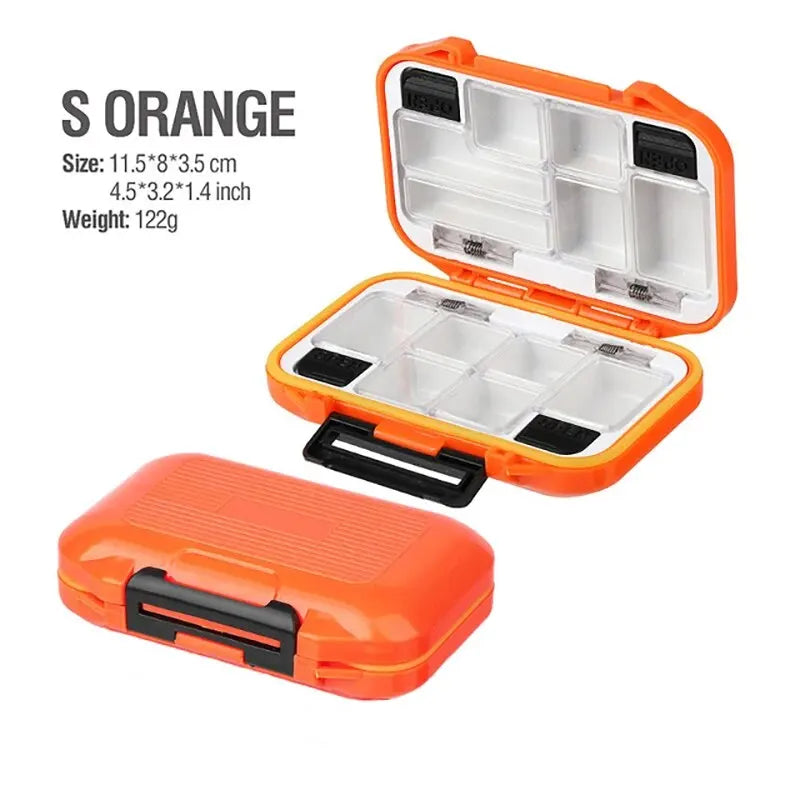 Waterproof Fishing Tackle Box for Hooks & Lures