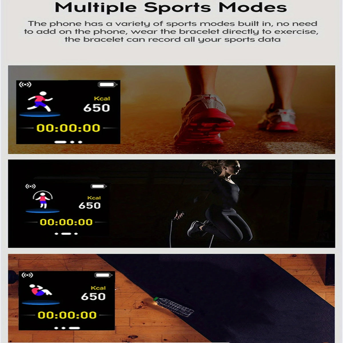 D13 Smart Fitness Watch – Sleep, Steps & Heart Rate Tracker