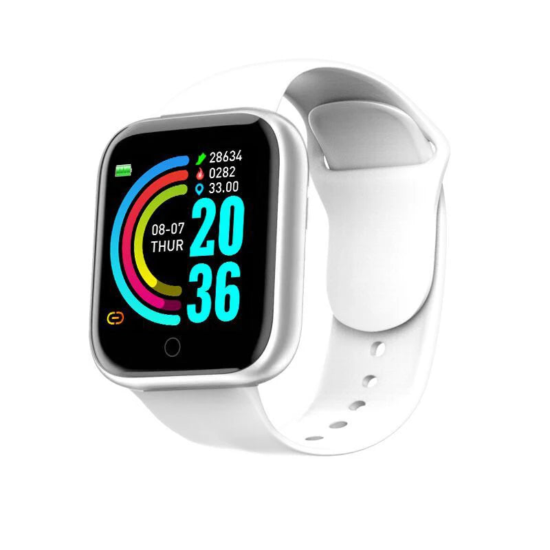 D20 Multifunctional Smart Watch – Bluetooth, Fitness & Call Alerts