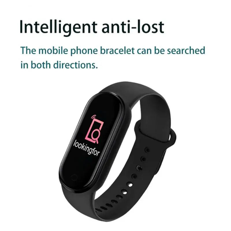M6 Smart Fitness Bracelet – Heart Rate, Blood Pressure & Activity Tracker