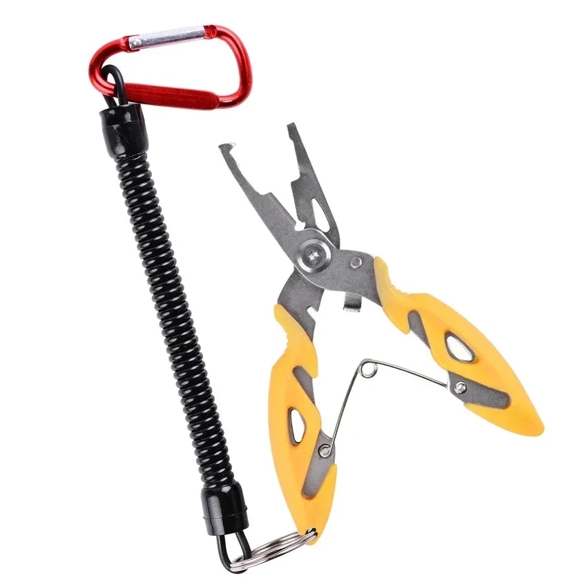 Multifunction Fishing Pliers with Hook Remover & Line Cutter