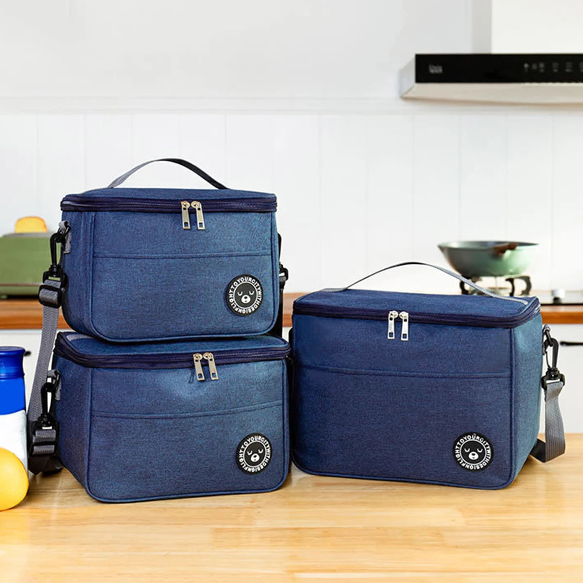 Large Insulated Lunch Bag with Shoulder Strap