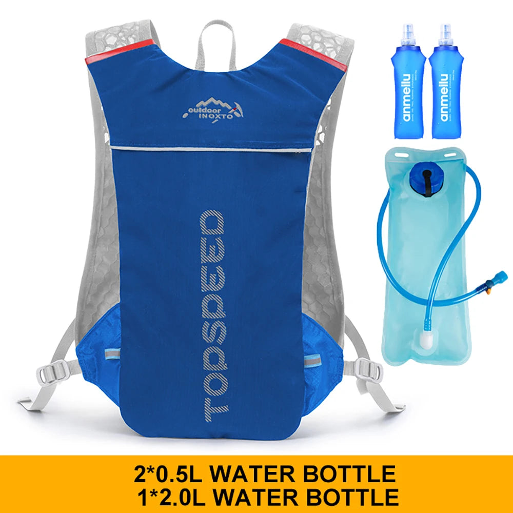 5L Ultralight Running Hydration Vest with Water-Bag Options