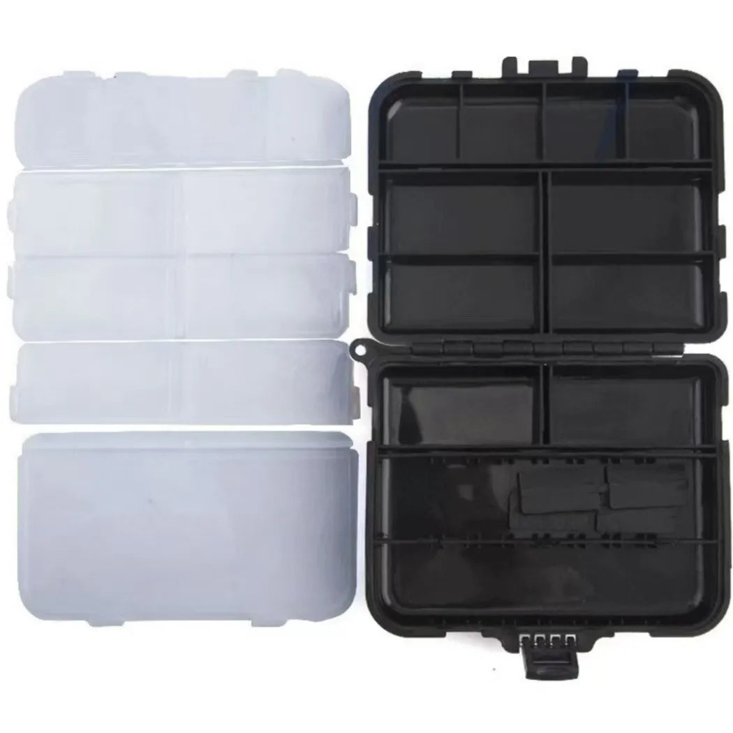 Double-Sided Fishing Tackle Organizer with 12 Compartments