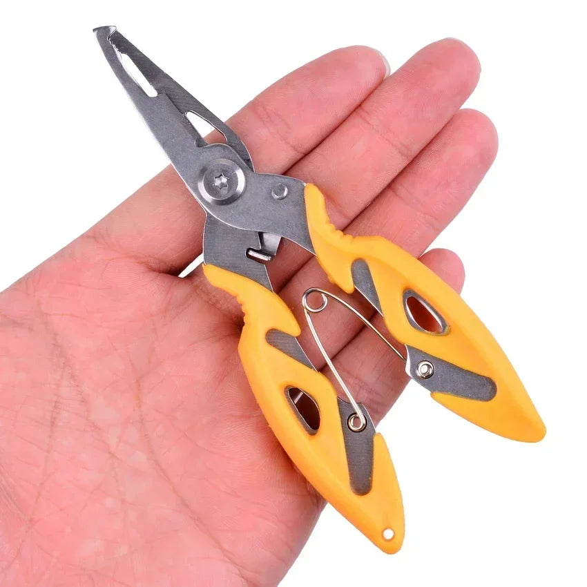 Multifunction Fishing Pliers with Hook Remover & Line Cutter