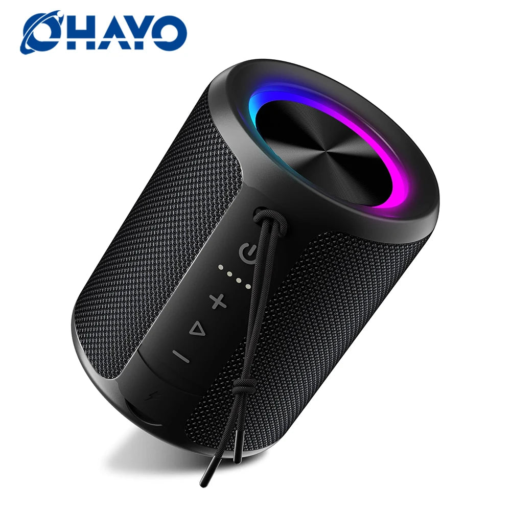 IPX7 Waterproof Portable Bluetooth Speaker – 24-Hour Playtime