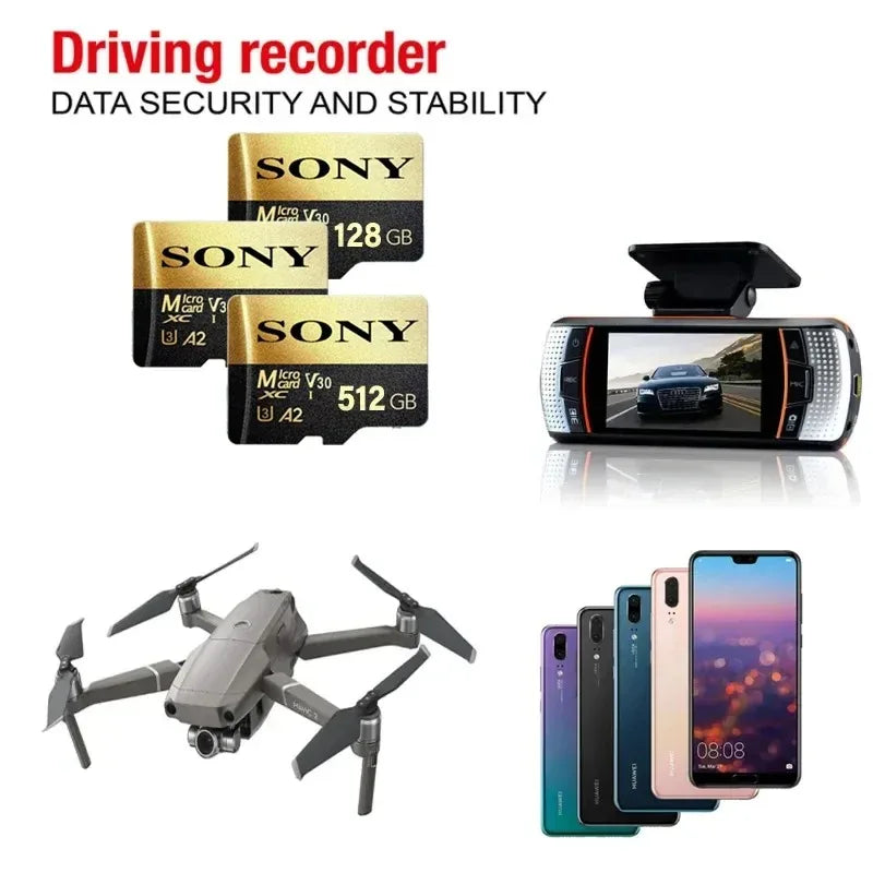High-Speed Micro SD Memory Card – 128GB / 256GB / 1TB for Smartphones & Devices