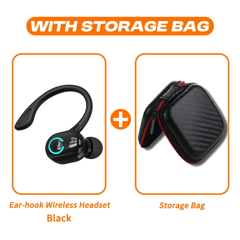 Hi-Fi Bass Waterproof Sport Earbuds – Noise Cancelling Wireless