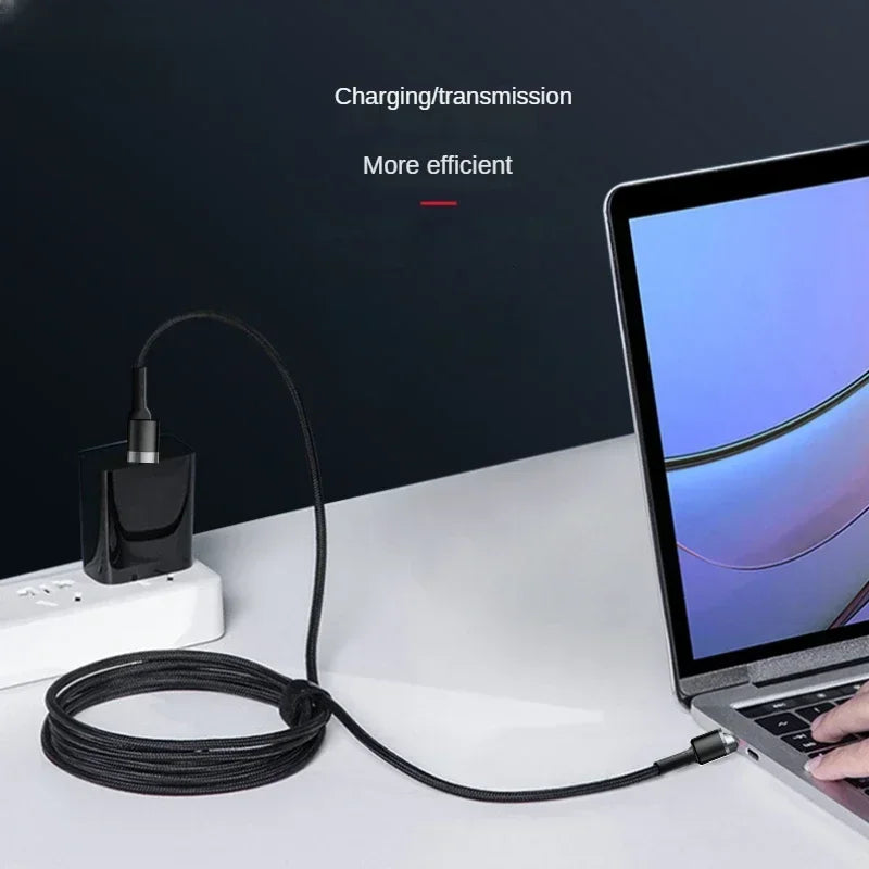 120W USB-C to USB-C Fast Charging Cable – Compatible with Samsung S24, S23 & More