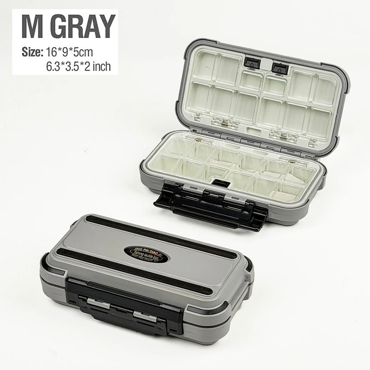 Waterproof Fishing Tackle Box for Hooks & Lures