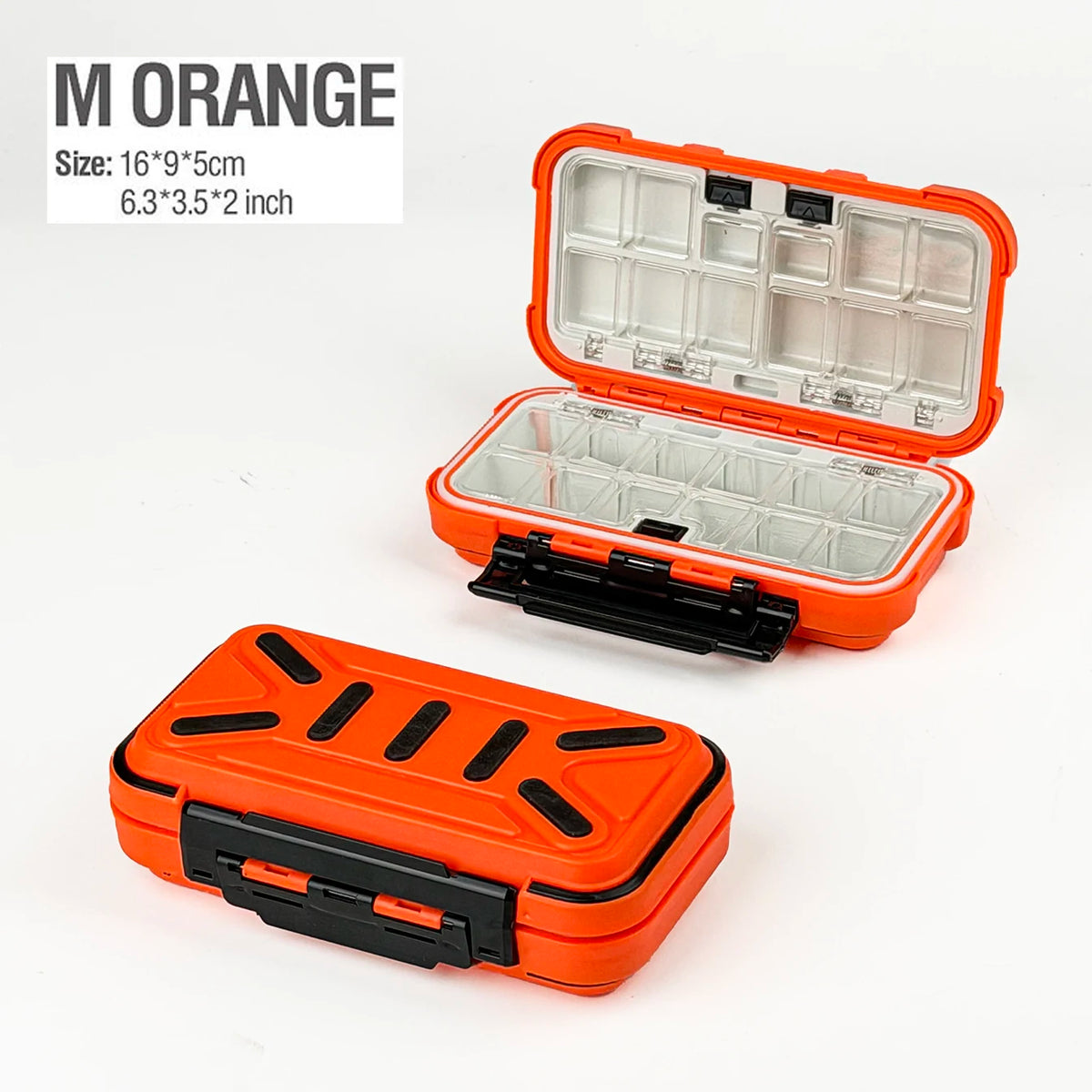 Waterproof Fishing Tackle Box for Hooks & Lures