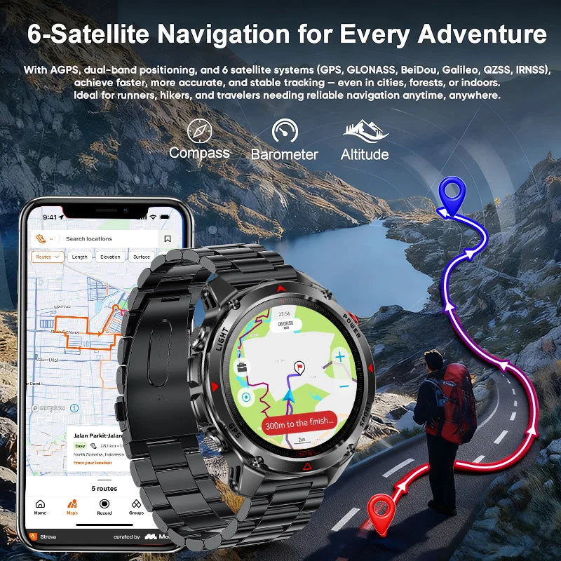 Forerunner 570 GPS Smartwatch – AMOLED, Multi-Band GNSS, Compass & Altimeter