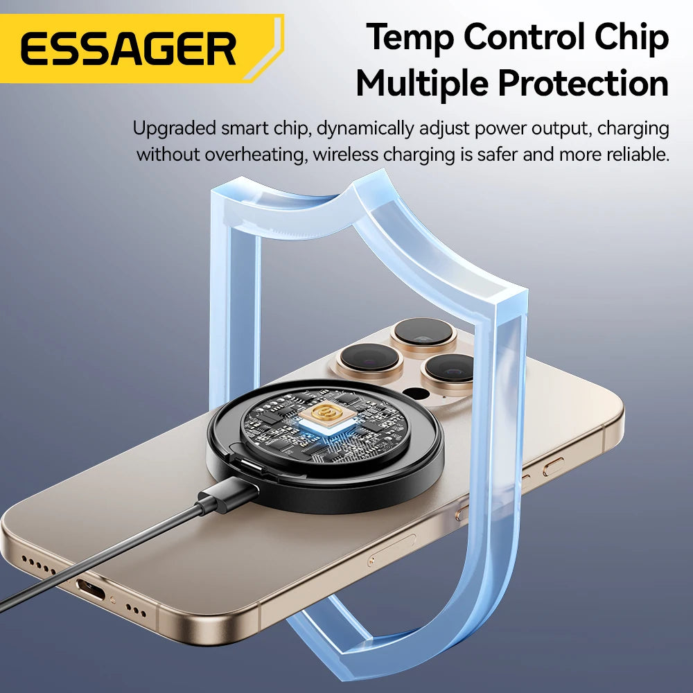 Essager 15W Magnetic Wireless Charger with Holder