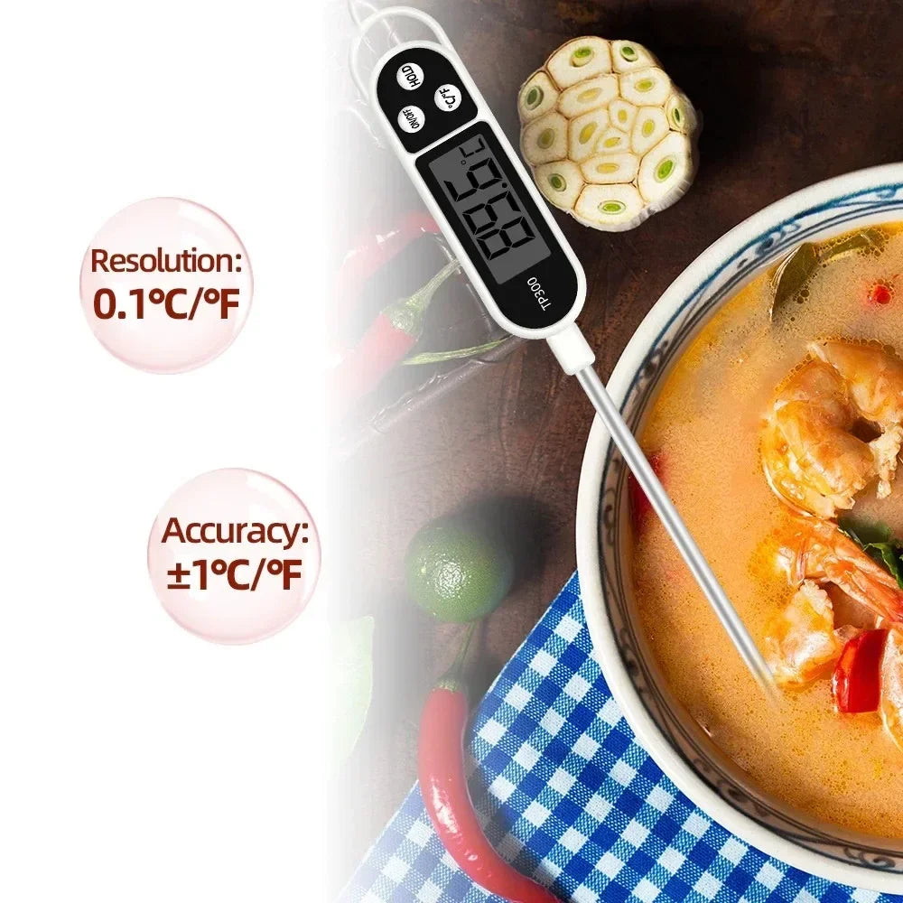 TP300 Digital Kitchen Thermometer with Food Probe